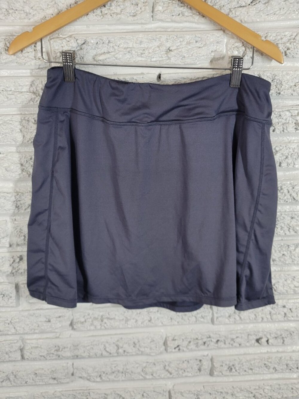 Baleaf Skort XL Womens Gray Activewear Pull On Tennis Skirt Short Casual GRA72E
